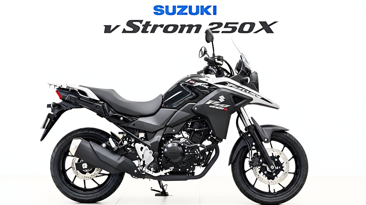 La V-St Suzukirom 250 SX 2026 – Motocicleta de Aventura Definitiva con Diseño Robusto y Rendimiento Impresionante