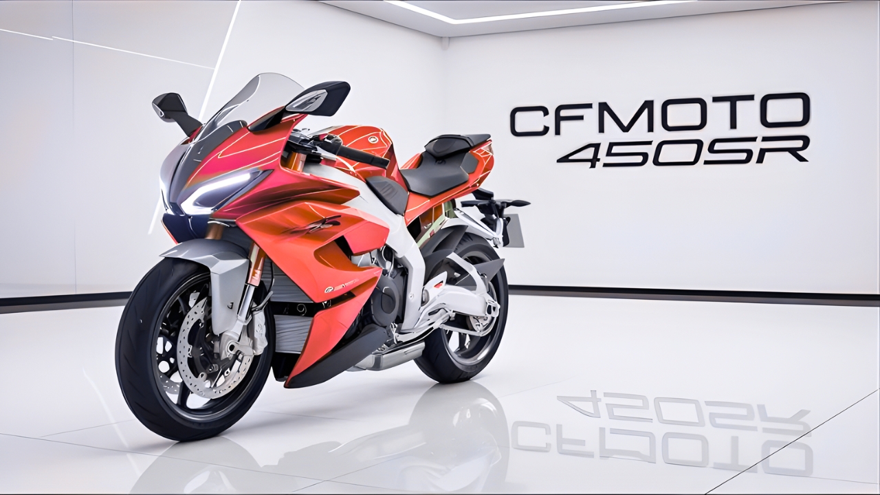 CFMoto 450SR 2026: Moto Deportiva con Diseño Moderno y Rendimiento Ágil