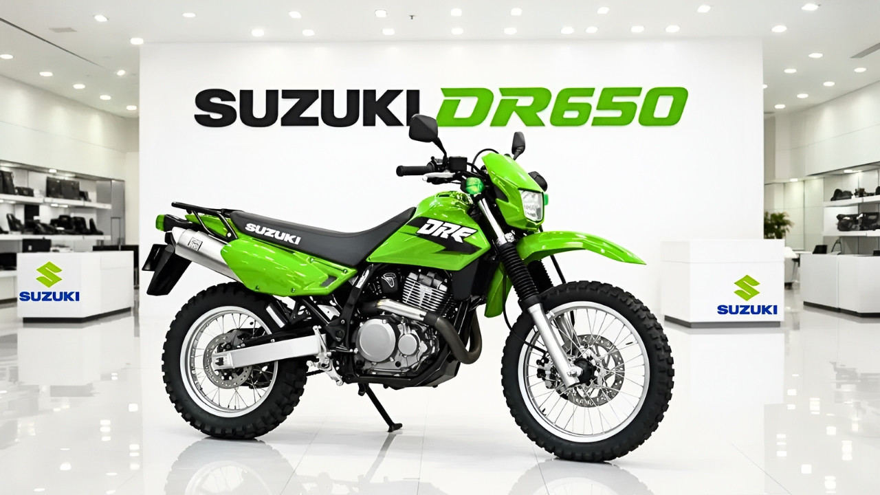 Suzuki DR650 2026: Nueva Moto Doble Propósito con Motor Mejorado y Diseño Clásico